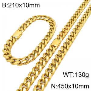 SS Jewelry Set(Most Men) - KS230417-ZLY