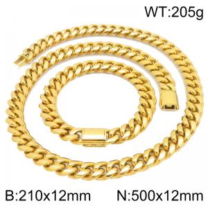 SS Jewelry Set(Most Men) - KS230434-ZLY