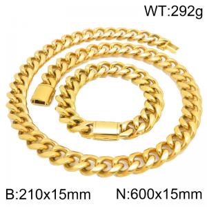 SS Jewelry Set(Most Men) - KS230452-ZLY