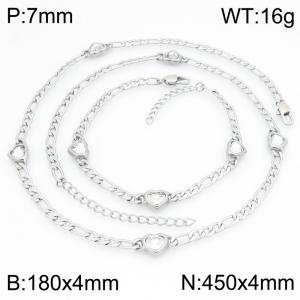 SS Jewelry Set(Most Women) - KS230845-KFC