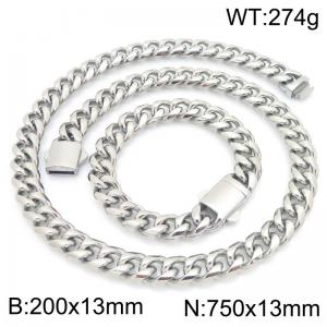 SS Jewelry Set(Most Men) - KS230896-ZLY