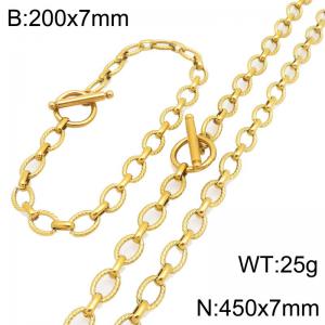 SS Jewelry Set(Most Men) - KS231049-Z