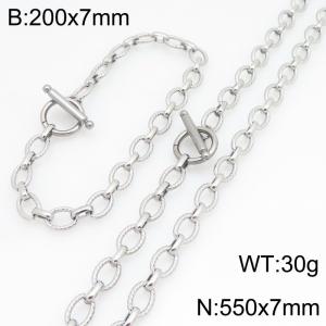 SS Jewelry Set(Most Men) - KS231054-Z