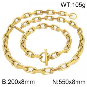 SS Jewelry Set(Most Men) - KS231077-Z