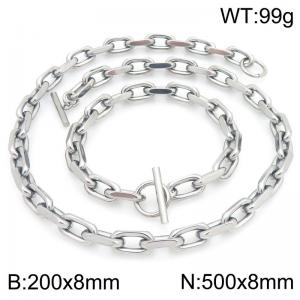 SS Jewelry Set(Most Men) - KS231079-Z