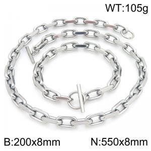 SS Jewelry Set(Most Men) - KS231080-Z