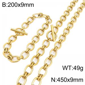 SS Jewelry Set(Most Men) - KS231107-Z