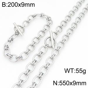 SS Jewelry Set(Most Men) - KS231112-Z