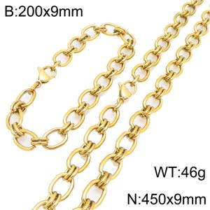 SS Jewelry Set(Most Men) - KS231123-Z