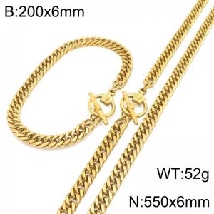 SS Jewelry Set(Most Men) - KS231183-Z