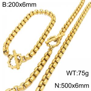 SS Jewelry Set(Most Men) - KS231188-Z