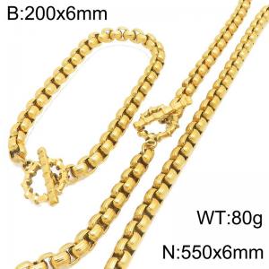 SS Jewelry Set(Most Men) - KS231189-Z