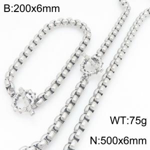 SS Jewelry Set(Most Men) - KS231191-Z
