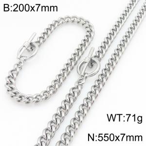SS Jewelry Set(Most Men) - KS231204-Z