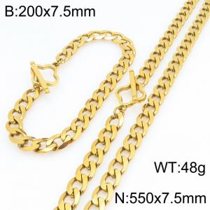 SS Jewelry Set(Most Men) - KS231207-Z