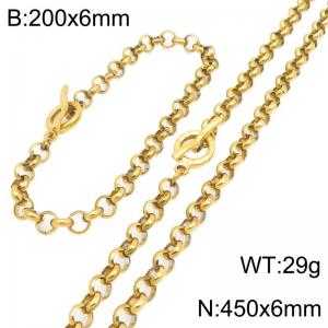 SS Jewelry Set(Most Men) - KS231211-Z