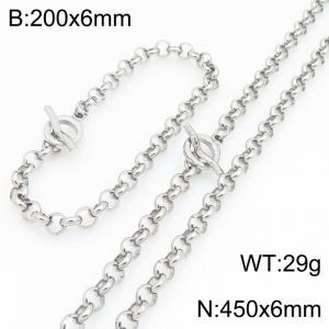 SS Jewelry Set(Most Men) - KS231214-Z