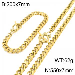 SS Jewelry Set(Most Men) - KS231225-Z
