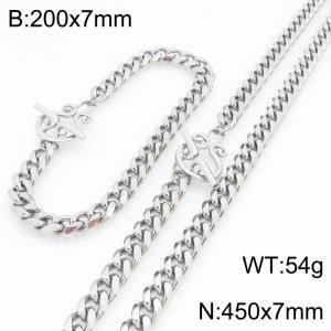 SS Jewelry Set(Most Men) - KS231226-Z