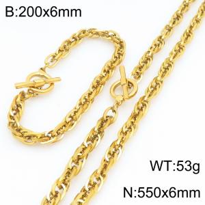 SS Jewelry Set(Most Men) - KS231231-Z