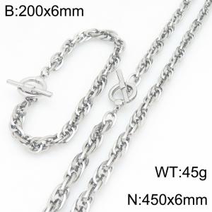 SS Jewelry Set(Most Men) - KS231232-Z