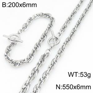 SS Jewelry Set(Most Men) - KS231234-Z