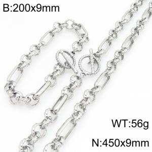 SS Jewelry Set(Most Men) - KS231250-Z