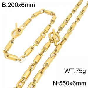 SS Jewelry Set(Most Men) - KS231255-Z