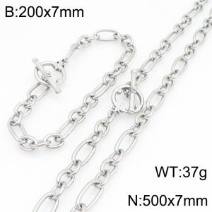 SS Jewelry Set(Most Men) - KS231269-Z