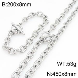 SS Jewelry Set(Most Men) - KS231274-Z