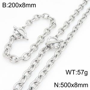 SS Jewelry Set(Most Men) - KS231275-Z