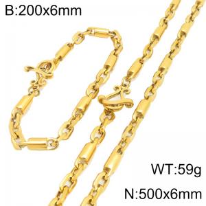 SS Jewelry Set(Most Men) - KS231352-Z