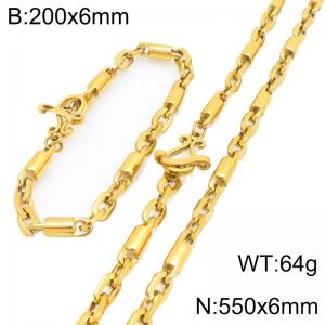 SS Jewelry Set(Most Men) - KS231353-Z