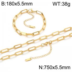 SS Jewelry Set - KS231392-Z