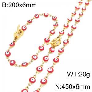 SS Jewelry Set(Most Women) - KS231406-Z