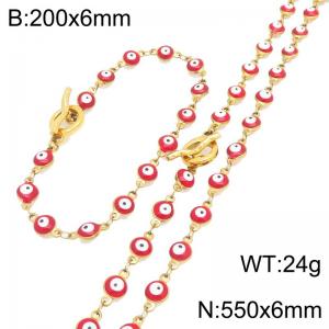 SS Jewelry Set(Most Women) - KS231408-Z