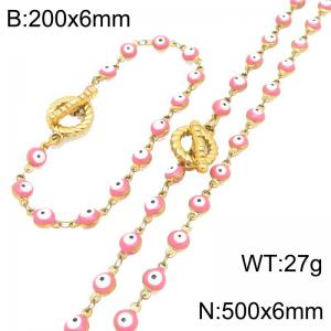 SS Jewelry Set(Most Women) - KS231413-Z