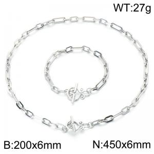 SS Jewelry Set(Most Women) - KS231451-Z
