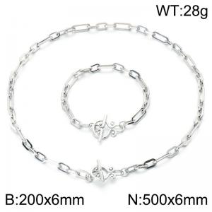 SS Jewelry Set(Most Women) - KS231452-Z