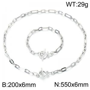 SS Jewelry Set(Most Women) - KS231453-Z