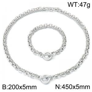 SS Jewelry Set(Most Women) - KS231457-Z