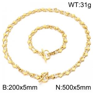 SS Jewelry Set(Most Women) - KS231466-Z