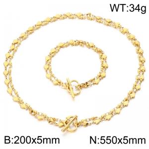 SS Jewelry Set(Most Women) - KS231467-Z