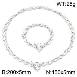 SS Jewelry Set(Most Women) - KS231468-Z