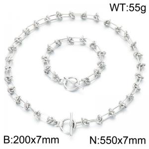 SS Jewelry Set(Most Women) - KS231482-Z