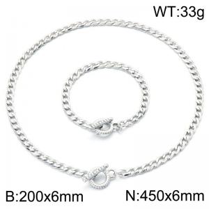 SS Jewelry Set(Most Women) - KS231486-Z