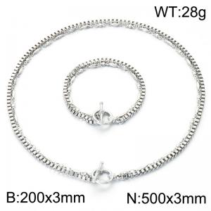 SS Jewelry Set(Most Women) - KS231493-Z