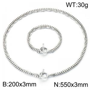 SS Jewelry Set(Most Women) - KS231494-Z