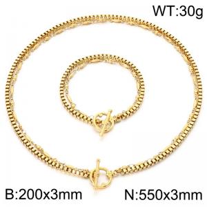 SS Jewelry Set(Most Women) - KS231497-Z
