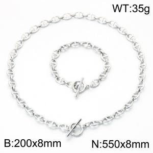 SS Jewelry Set(Most Women) - KS231503-Z